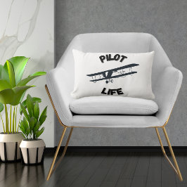Almofada Lombar Aviador de aviação simples Legal de avião salva-vi