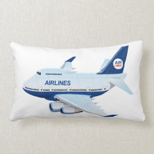 Almofada Lombar Avião de animação