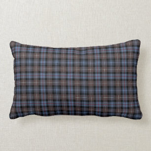 Almofada Lombar Azul do clã de Mackenzie e Tartan do Scottish de