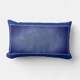 Almofada Lombar Azul Escocês
