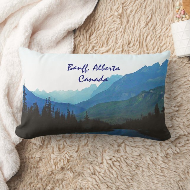 Almofada Lombar Azul-Jasper-Banff (Cobertor)