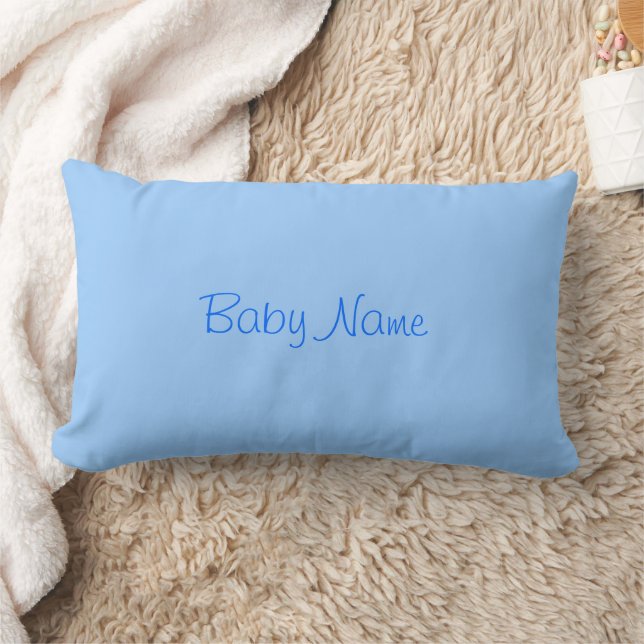 Almofada Lombar Baby Boy Name Sky Blue (Cobertor)