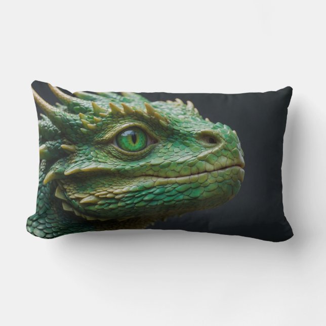 Almofada Lombar Baby Dragon Fantasy Art (Frente)