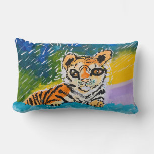 Almofada Lombar Baby Tiger "Art by Kids"