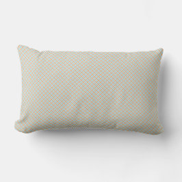 Almofada Lombar back of a rectangular pillow with a subtle