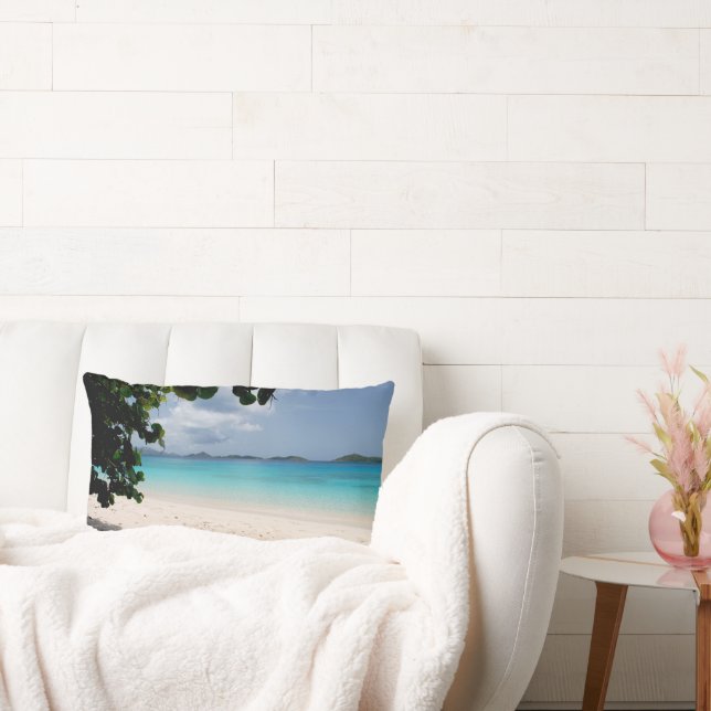 Almofada Lombar Baía de Lua de mel (Rua John, USVI) (Sofá)