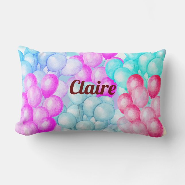 Almofada Lombar Balão Personalizado (Frente)
