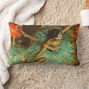 Almofada Lombar Ballerina Dance Green Dancer Edger Degas Painting