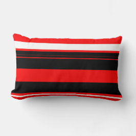 Almofada Lombar Bandas brancas e Pretas