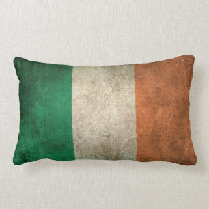 Almofada Lombar Bandeira afligida vintage de Ireland