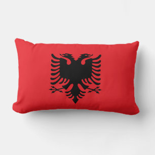 Almofada Lombar Bandeira albanesa