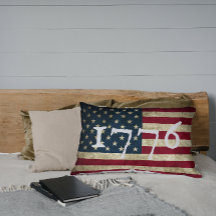 Bandeira Americana Grunge Vintage 1776