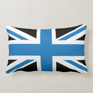 Almofada Lombar Bandeira azul escuro legal de Union Jack Ingleses