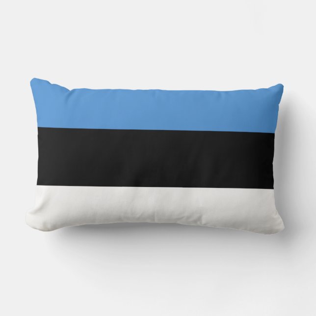 Almofada Lombar Bandeira da Estônia (Frente)