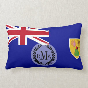 Almofada Lombar Bandeira de Turks and Caicos Islands