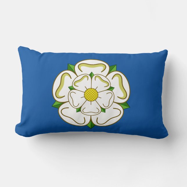 Almofada Lombar Bandeira de Yorkshire (Frente)