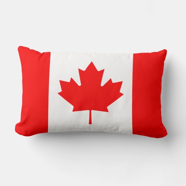 Almofada Lombar Bandeira do Canadá (Frente)