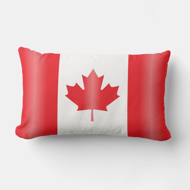 Almofada Lombar bandeira do Canadá (Frente)