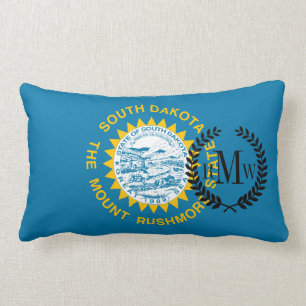 Almofada Lombar Bandeira do estado de South Dakota