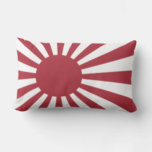 Almofada Lombar Bandeira do Sol Nascente Imperial Japonês, Edo a S