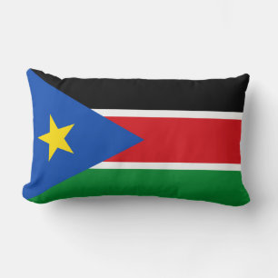 Almofada Lombar Bandeira do Sudão do Sul (África)