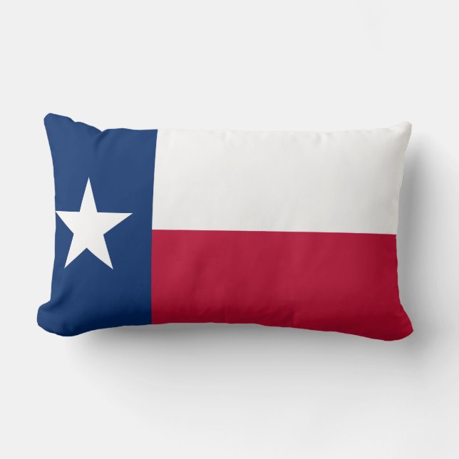 Almofada Lombar Bandeira do Texas (Frente)