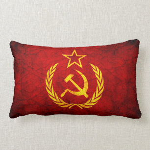 Almofada Lombar Bandeira do vintage CCCP