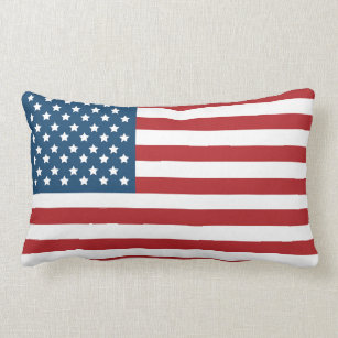 Almofada Lombar Bandeira dos Estados Unidos da bandeira americana