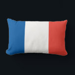 Almofada Lombar Bandeira francesa<br><div class="desc">Travesseiro da bandeira francesa. Excelente para Francofilos,  jogos de futebol,  ou uma festa do Dia da Bastilha,  14 de julho! Vive la France!</div>