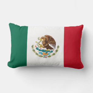 Almofada Lombar Bandeira Mexicana - Bandeira do México