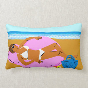 Almofada Lombar Beachy Keen - Rosa