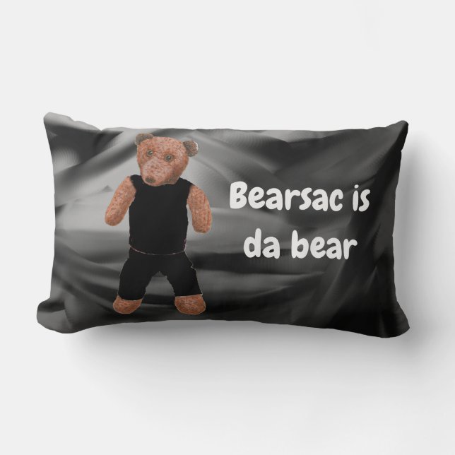 Almofada Lombar Bearsac é um urso (Frente)