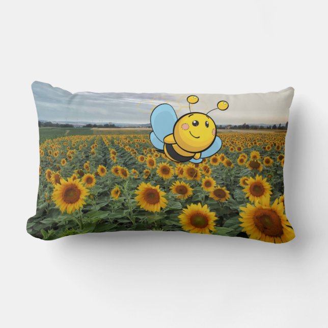 Almofada Lombar Bee Happy (Frente)