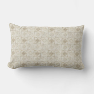 Almofada Lombar Beige Padrão