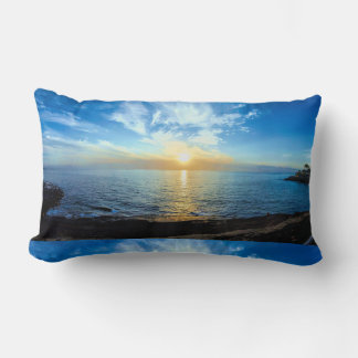 Almofada Lombar Belo Sunset Sobre Tenerife Ilhas Canárias