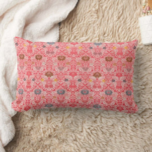 Almofada Lombar Belo Travesseiro decorativo moderno cor-de-rosa