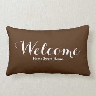 Almofada Lombar Bem-vindo ao Travesseiro Home Sweet Lumbar