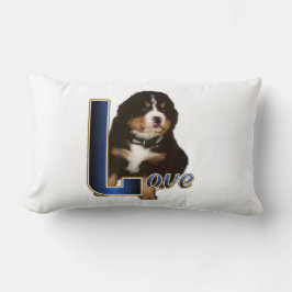 Almofada Lombar Bernese Mountain Dog Love