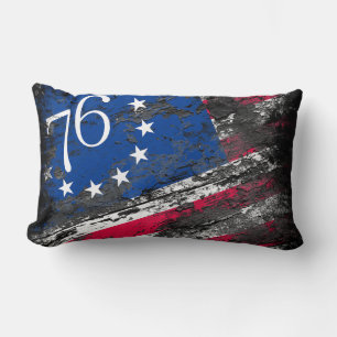 Almofada Lombar Betsy Ross Flag 1776 Patriótico 4 de julho