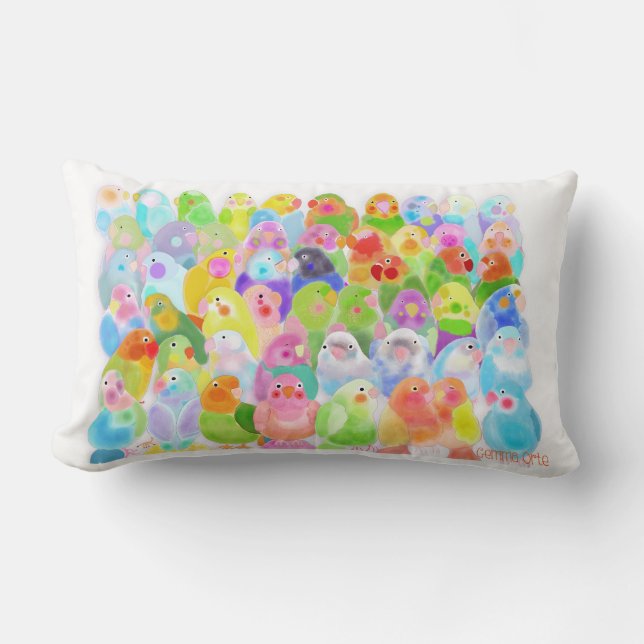 Almofada Lombar Birds! Pillow (Frente)