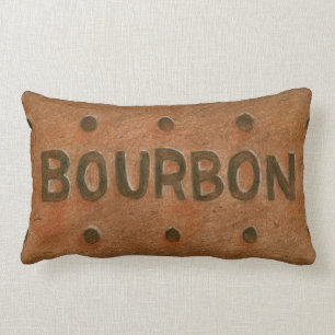 Almofada Lombar Biscoito de chocolate Bourbon borrifado