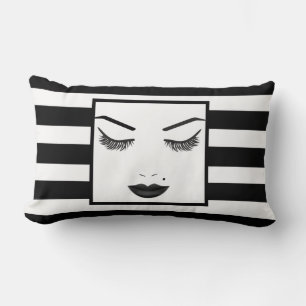 Almofada Lombar Black Lips Beauty Maquiagem Rostos Cílios & Sobran