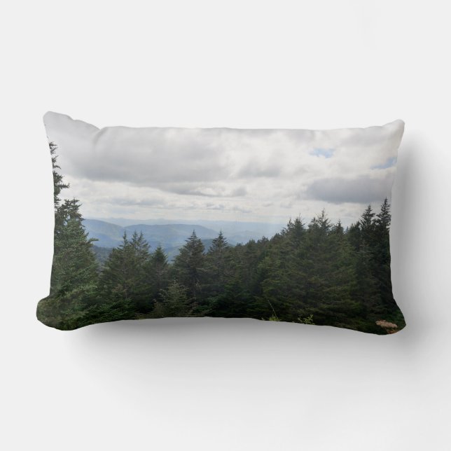Almofada Lombar Blue Ridge Mountains North Carolina Pillow (Frente)