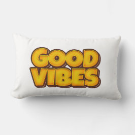 Almofada Lombar Boas Vibes Forte Travesseiro Lumbar Moderno Negrit