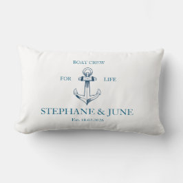 Almofada Lombar Boat crew for life