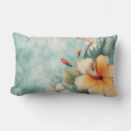 Almofada Lombar Boho Breezy Tropical Flower