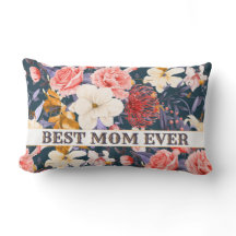 Boho Personalizado Floral Melhor Mãe Nunca