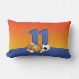Almofada Lombar Bolas de Esportes de Aniversário 11