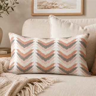 Almofada Lombar Bolsa Tote Boho Chevron