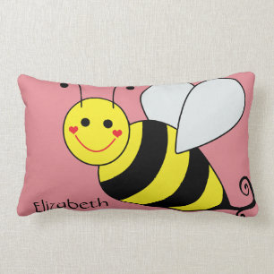 Almofada Lombar Bonito Bumble a abelha personalizada